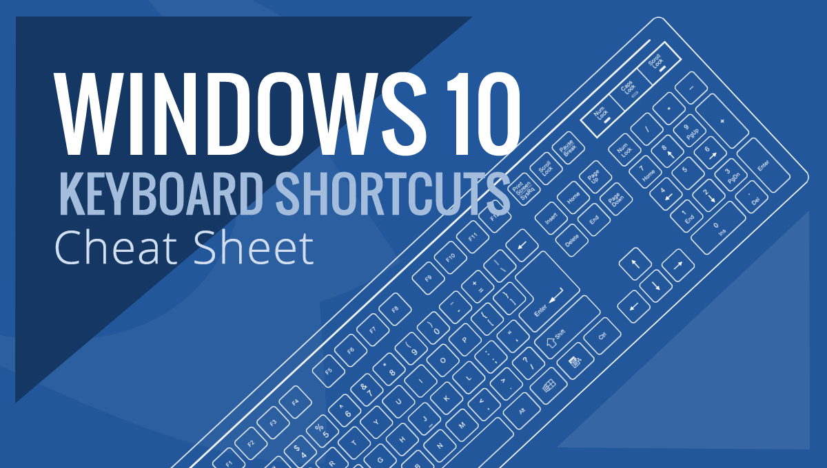 windows 10 shortcuts cheat sheet pdf